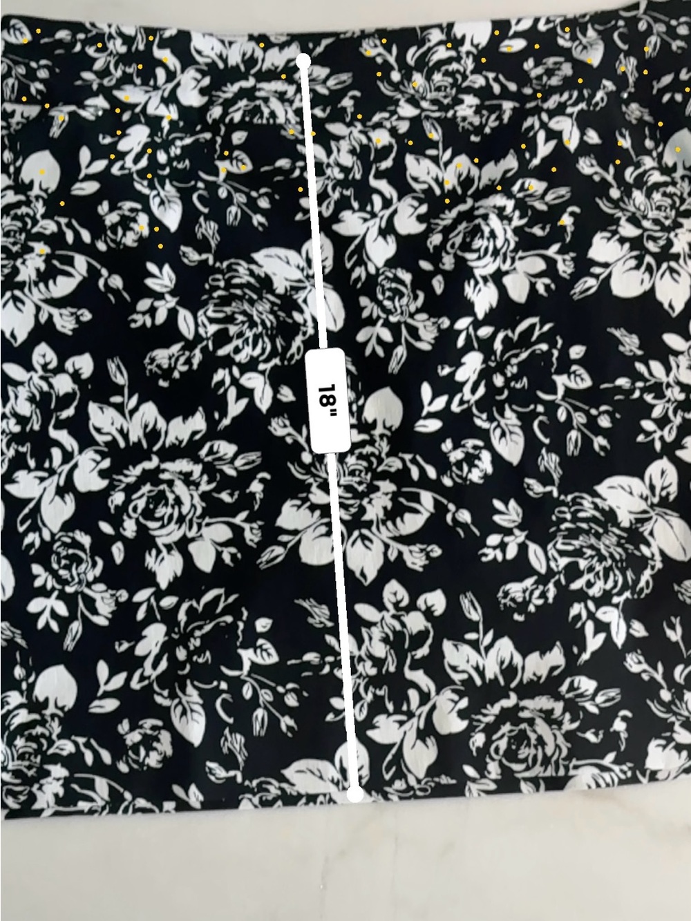 Westport Black & White Floral Skort – Size XL - Picture 5 of 8